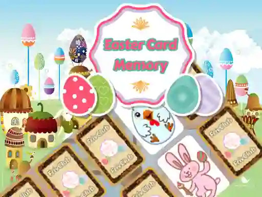 Joc Easter Card Memory on-line