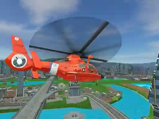 Joc 911 Rescue Helicopter Simulation 2020 on-line