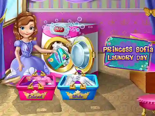 Joc Young Princess Laundry Day on-line