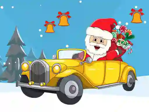 Joc Christmas Cars Find the Bells on-line