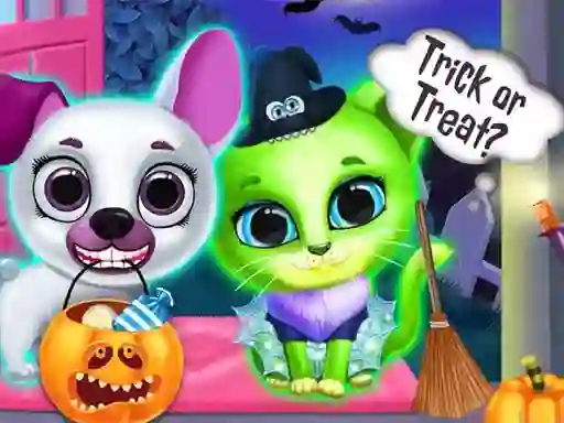 Joc Scary Makeover Halloween Pet Salon on-line