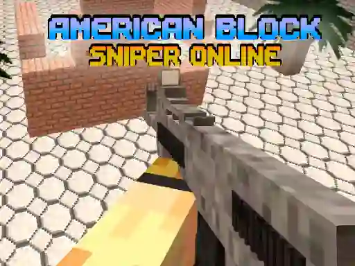 Joc American Block Sniper Online on-line