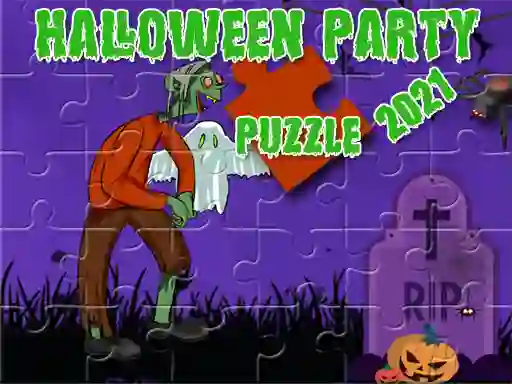 Joc Halloween Party 2021 Puzzle on-line