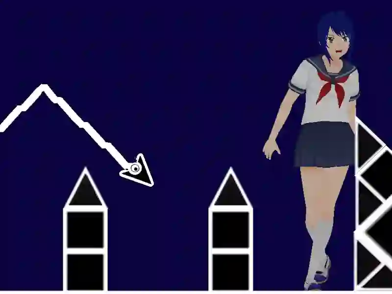 Joc Space Geometry Dash Waves on-line