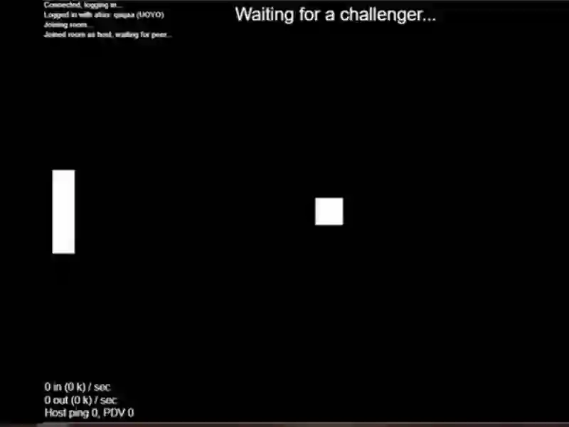 Joc Multiplayer Pong on-line