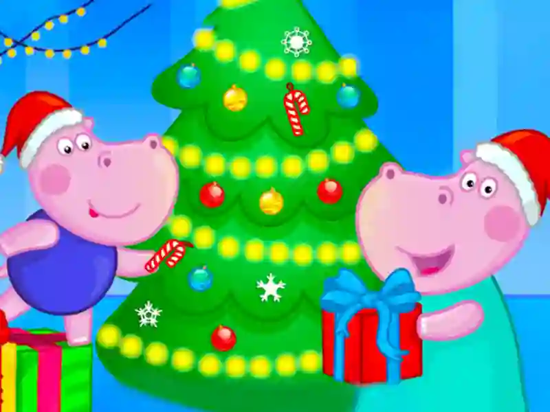 Joc Hippo Christmas Calendar on-line