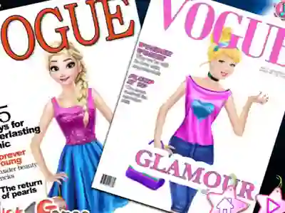 Joc Princesses On Vogue Cover on-line