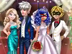 Joc Ladybug Wedding Royal Guests on-line