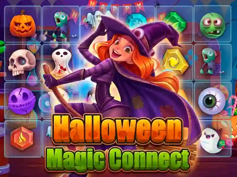 Joc Halloween Magic Connect on-line