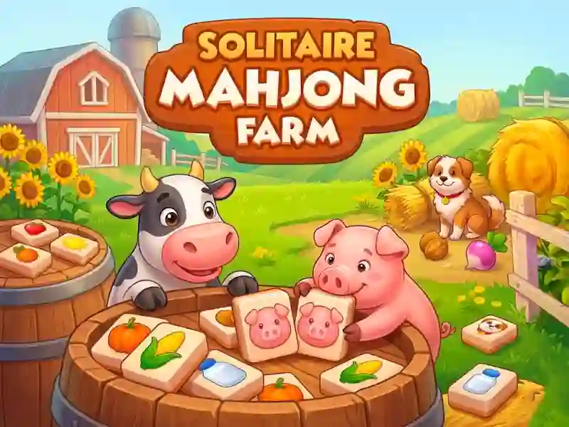 Joc Solitaire Mahjong Farm on-line