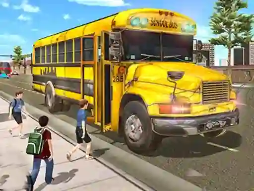 Joc City School Bus Driving on-line