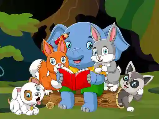 Joc Cute Animals Memory on-line