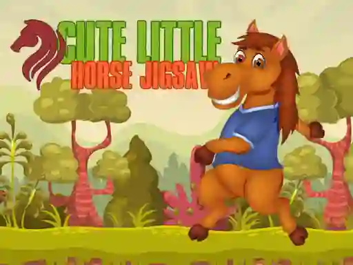 Joc Cute Little Horse Jigsaw on-line