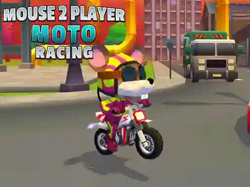 Joc Mouse 2 Player Moto Racing on-line