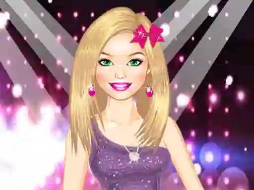 Joc Barbie Popstar Dressup on-line