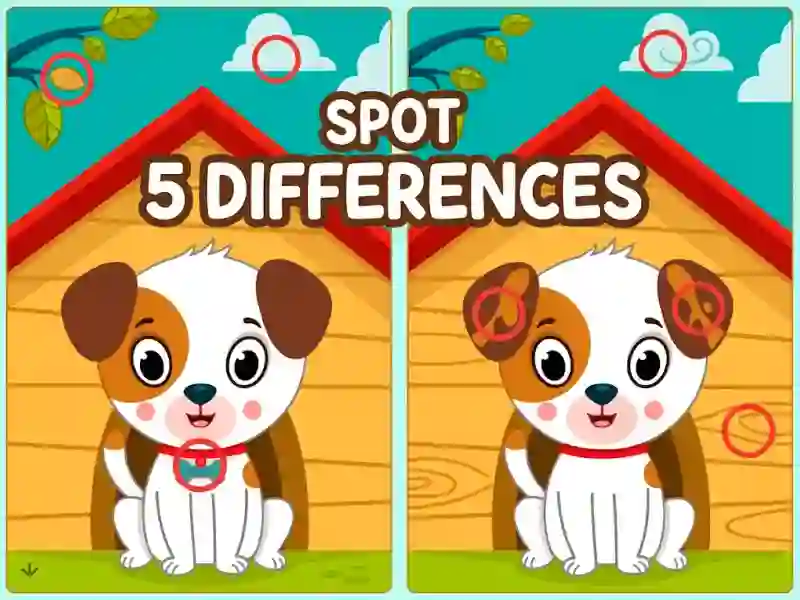 Joc Spot 5 Differences on-line