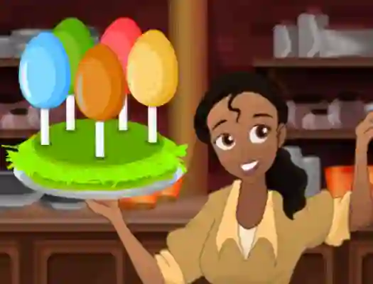 Joc Princess Easter Egg Decoration on-line
