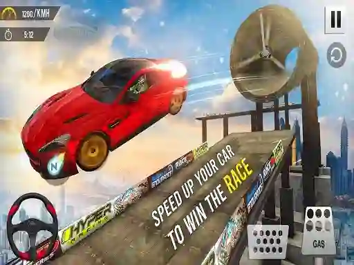 Joc Impossible City Car Stunt on-line