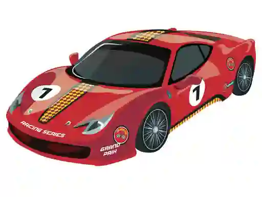 Joc Sport Cars Coloring on-line