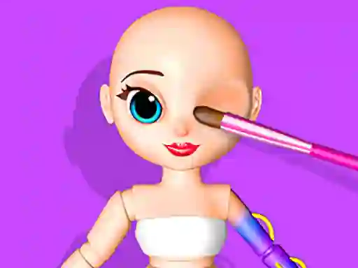 Joc ASMR Doll Repair on-line