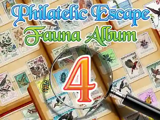 Joc Philatelic Escape Fauna Album 4 on-line