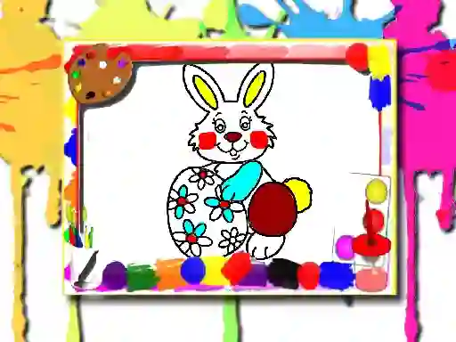 Joc Easter Coloring Book on-line