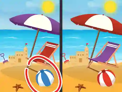 Joc Spot The Difference Seasons on-line