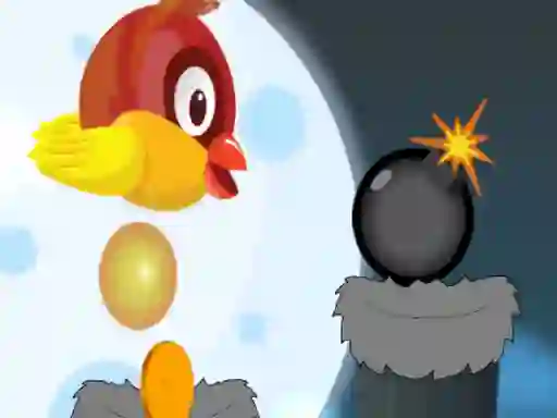 Joc Flappy Egg Drop on-line