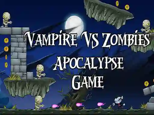 Joc Vamp kid vs The Zombies apocalipse on-line
