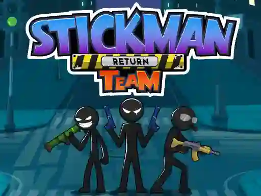 Joc Stickman Team Return on-line