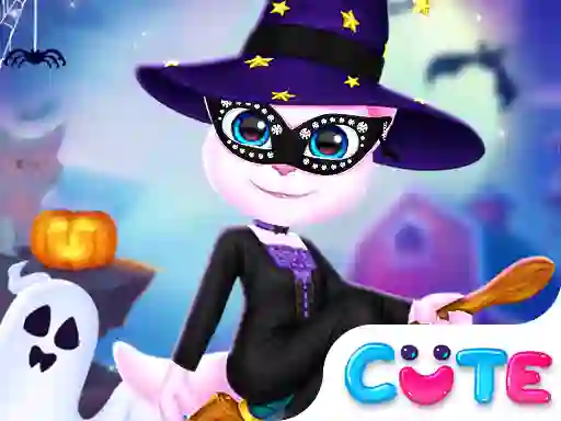 Joc Cat Girl Halloween Preparation on-line