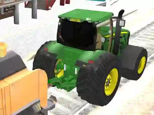 Joc Tractor Chained Towing Train 2018 on-line