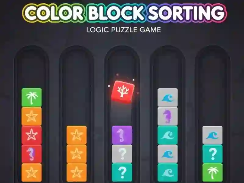 Joc Color Block Sorting on-line