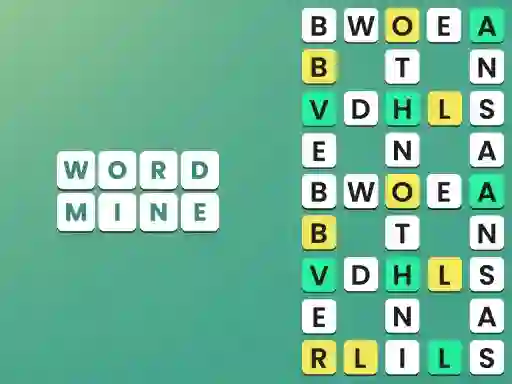 Joc Word Mine on-line