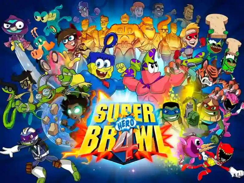 Joc Super Hero Brawl 4 on-line