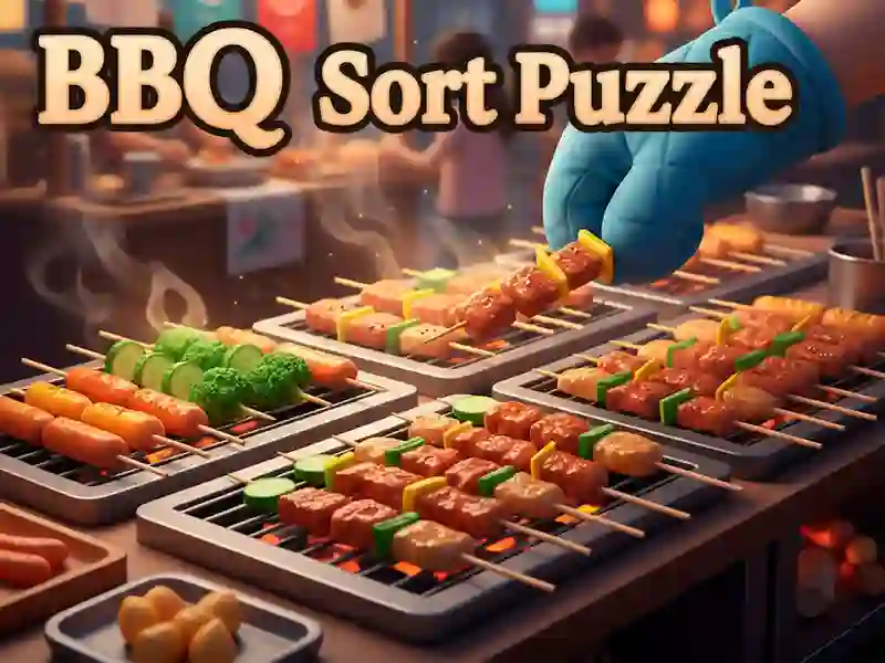 Joc BBQ Sort Puzzle on-line