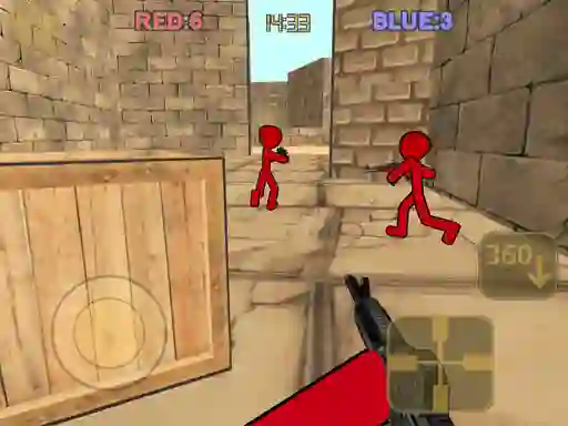 Joc Stickman Counter Terror Shooter on-line