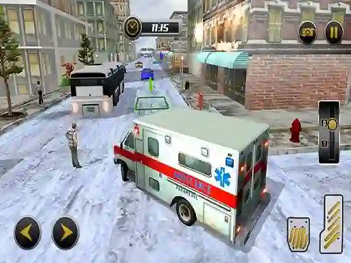 Joc Modern city ambulance simulator on-line
