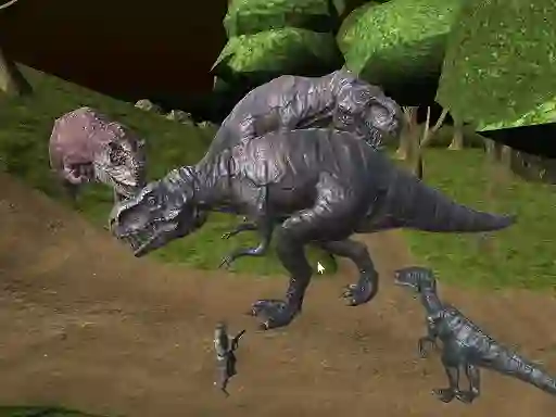 Joc Mightnight Multiplayer Dinosaur Hunt on-line