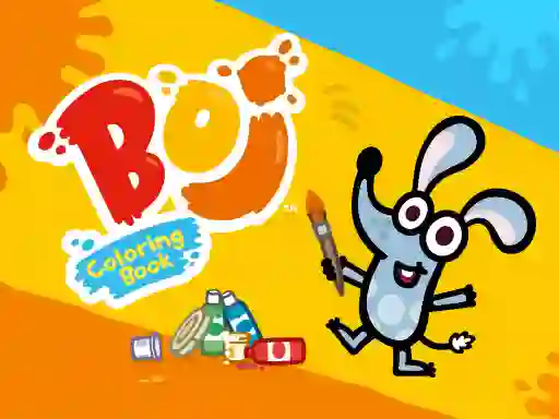 Joc Boj Coloring Book on-line