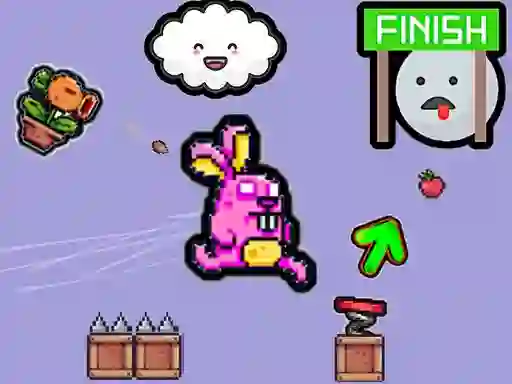 Joc Cute Rabbit's Challenging Adventure on-line