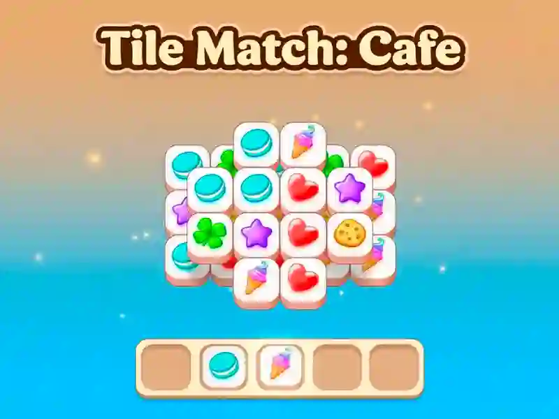 Joc Tile Match: Cafe on-line