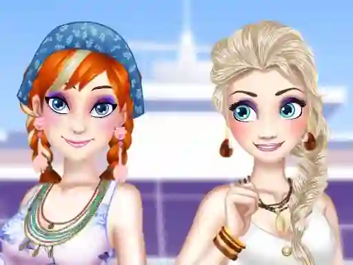 Joc Ella and Anna Spring Break on-line