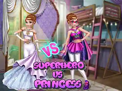 Joc Annie Superhero vs Princess on-line