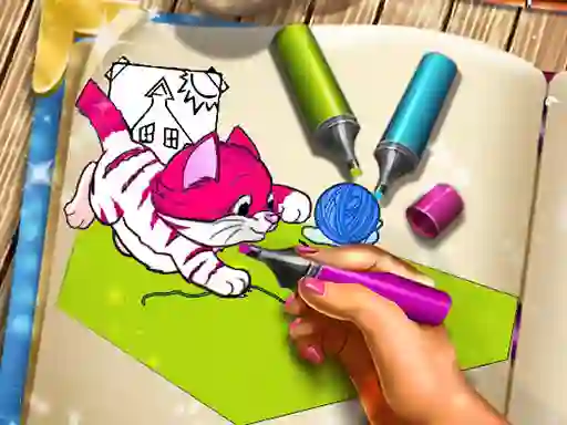 Joc Pets Coloring Book on-line