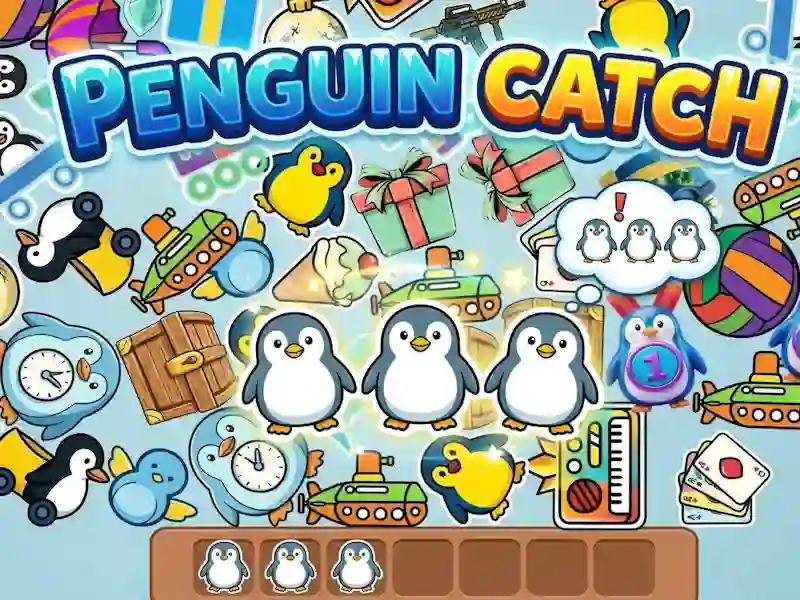 Joc Penguin catch on-line