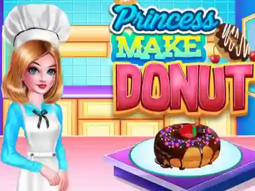 Joc Princess Make Donut on-line