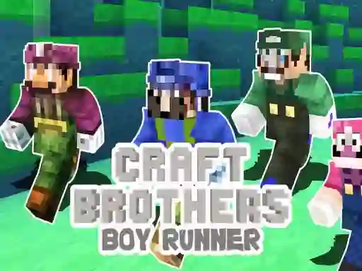 Joc Craft Bros Boy Runner on-line