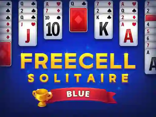 Joc Freecell Solitaire Blue on-line