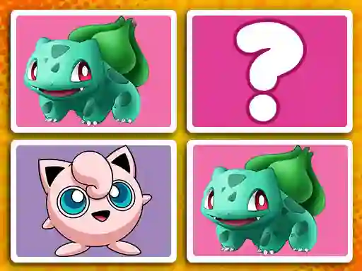 Joc Poke World Find-Pairs on-line